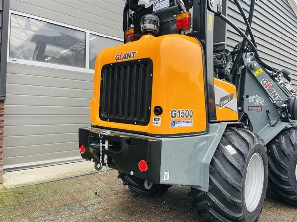 Grote foto giant g1500 minishovel kniklader nieuw hoge mast agrarisch shovels