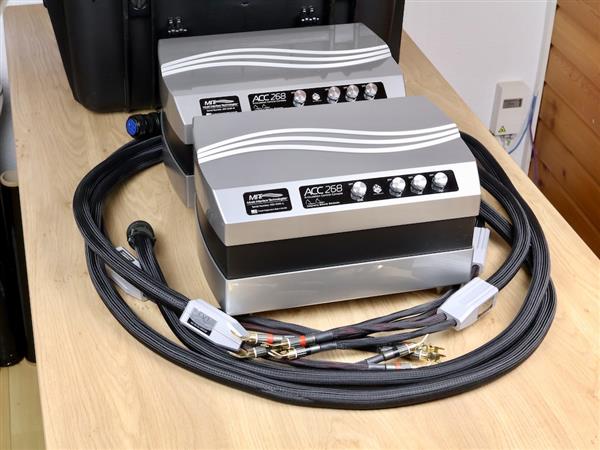 Grote foto mit cables acc 268 highend audio speaker cables 4 5 metre audio tv en foto onderdelen en accessoires