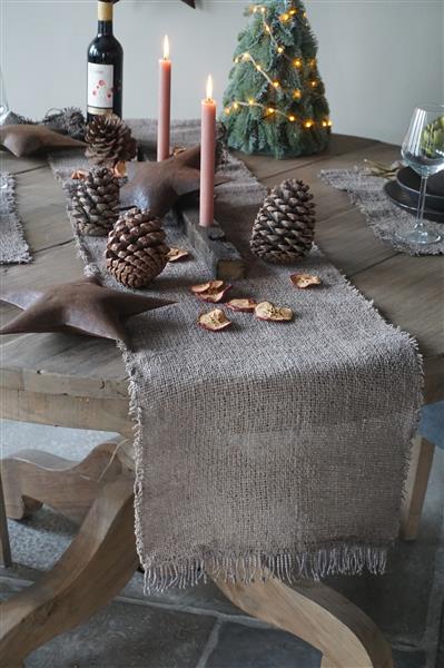 Grote foto tafelloper boho landelijk l215 x b35 cm huis en inrichting woningdecoratie