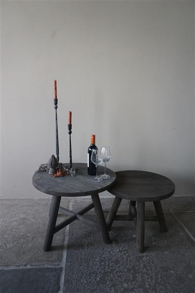Grote foto salontafel koffietafel rond 60 cm huis en inrichting woningdecoratie