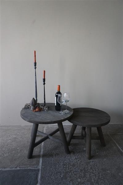 Grote foto salontafel koffietafel rond 60 cm huis en inrichting woningdecoratie