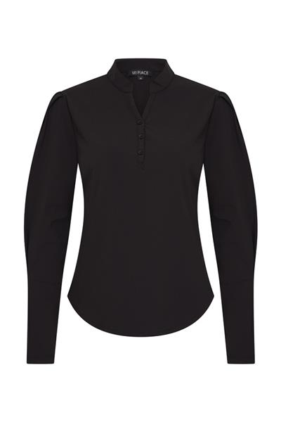 Grote foto travel top uni 2326 black kleding dames t shirts