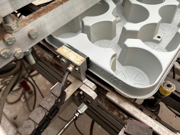 Grote foto flier etiketteerder voor trays agrarisch tuinbouw
