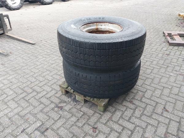 Grote foto wielen 445 75 r 22.5 10 gat velg passend op deutz dx 90 dx 110 dx 120 agrarisch wielen