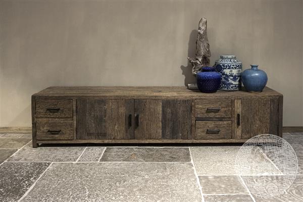Grote foto tv dressoir parijs h55 x b240 x d45 cm huis en inrichting woningdecoratie