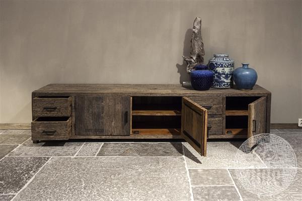 Grote foto tv dressoir parijs h55 x b240 x d45 cm huis en inrichting woningdecoratie
