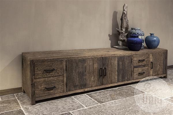 Grote foto tv dressoir parijs h55 x b240 x d45 cm huis en inrichting woningdecoratie