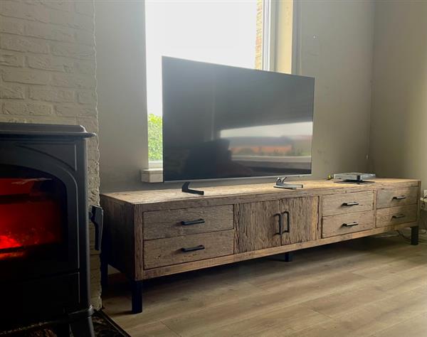 Grote foto tv dressoir milaan h50xb240xd45 cm huis en inrichting woningdecoratie