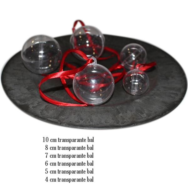 Grote foto transparante kerstballen super voordelig diversen kerst