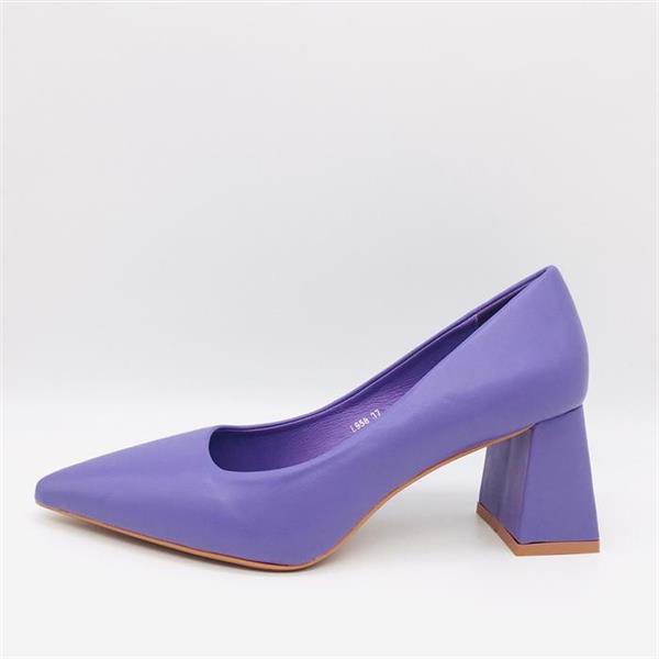 Grote foto pump met blokhak l958 kleding dames schoenen