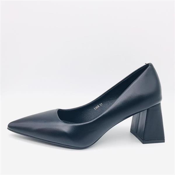 Grote foto pump met blokhak l958 kleding dames schoenen