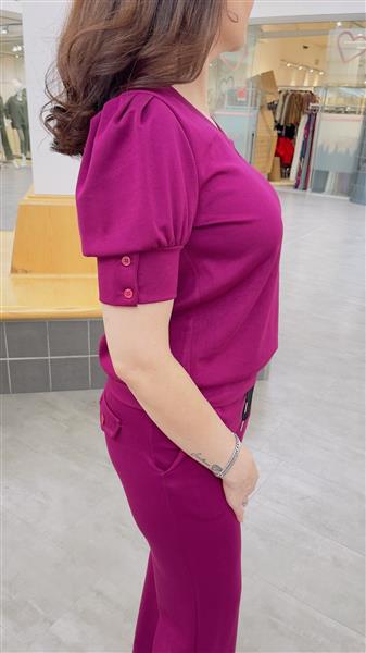 Grote foto top chastar 42040 kleding dames t shirts