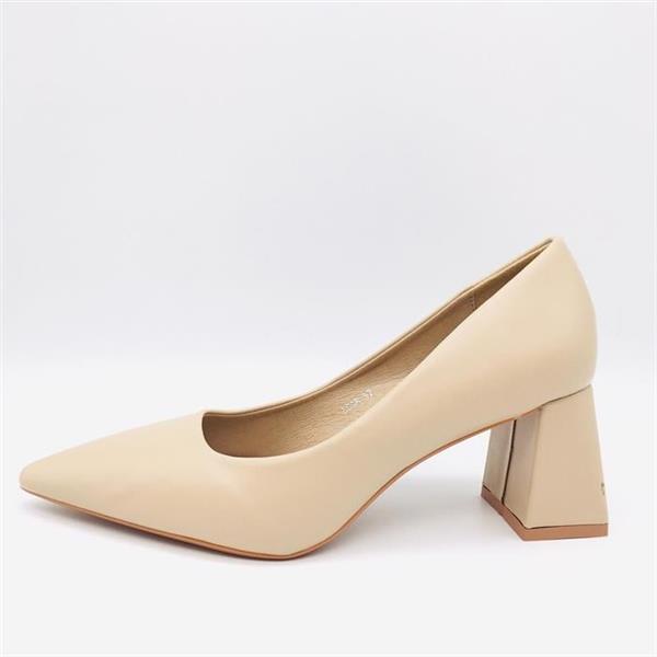 Grote foto pump met blokhak l958 kleding dames schoenen