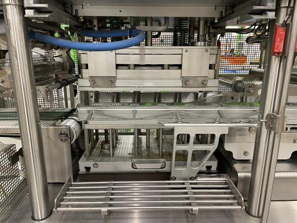 Grote foto g. mondini e 350 vg top seal verpakkingsmachine met ontnester agrarisch tuinbouw