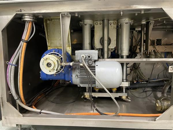 Grote foto g. mondini e 350 vg top seal verpakkingsmachine met ontnester agrarisch tuinbouw
