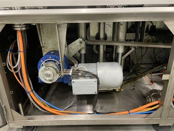 Grote foto g. mondini e 350 vg top seal verpakkingsmachine met ontnester agrarisch tuinbouw