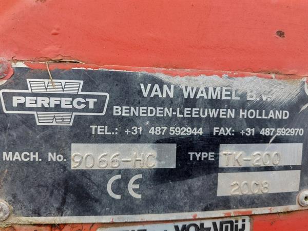 Grote foto perfect tk 200 weidebloter cirkelmaaier 2 meter breed agrarisch maaiers