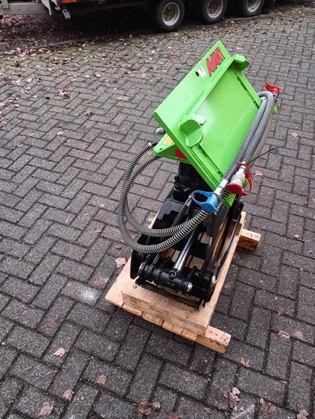 Grote foto avant houtklem houtgrijper agrarisch bosbouw