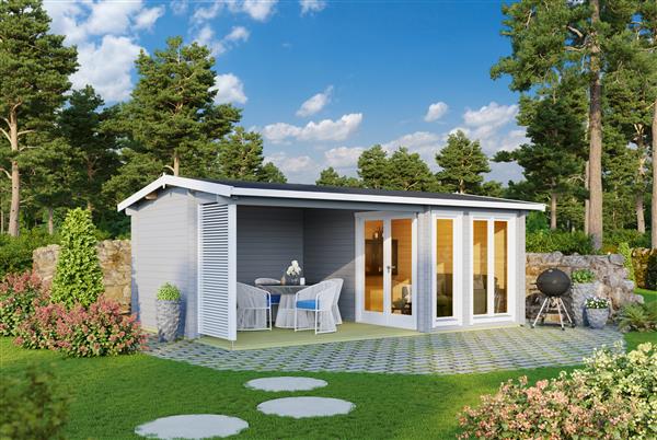 Grote foto tuinhuis blokhut torquay 44 575x350 cm tuin en terras tuinhuisjes en blokhutten