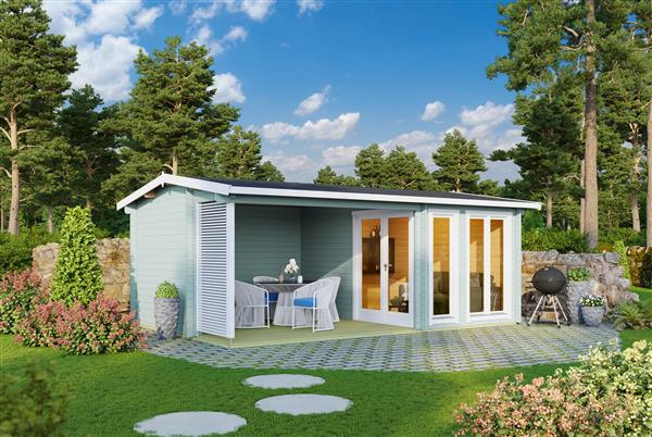 Grote foto tuinhuis blokhut torquay 44 575x350 cm tuin en terras tuinhuisjes en blokhutten