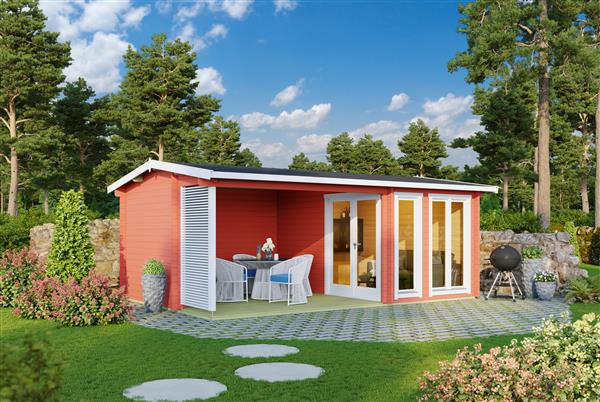 Grote foto tuinhuis blokhut torquay 44 575x350 cm tuin en terras tuinhuisjes en blokhutten