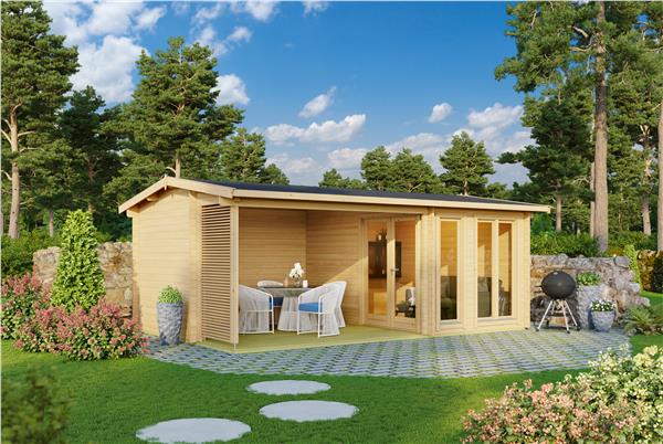Grote foto tuinhuis blokhut torquay 44 575x350 cm tuin en terras tuinhuisjes en blokhutten