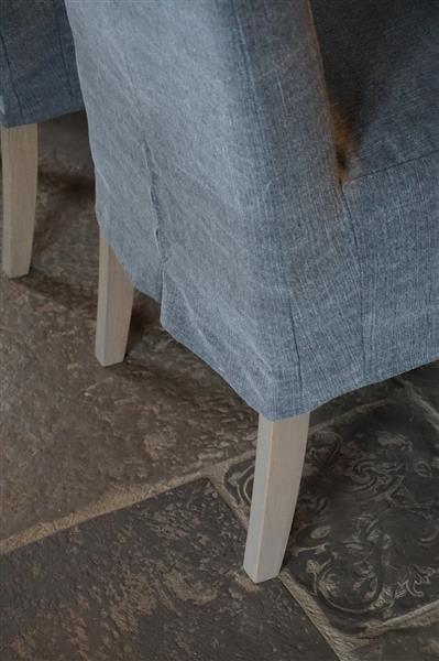 Grote foto eetkamerstoel bianka losse hoes huis en inrichting woningdecoratie