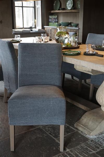 Grote foto eetkamerstoel bianka losse hoes huis en inrichting woningdecoratie