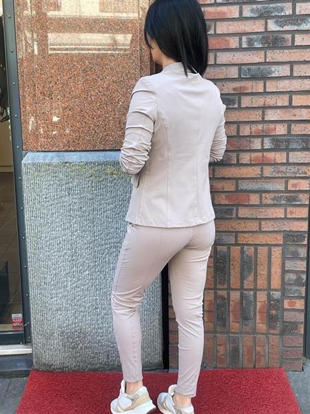Grote foto travel blazer uni 2015 taup kleding dames jassen zomer