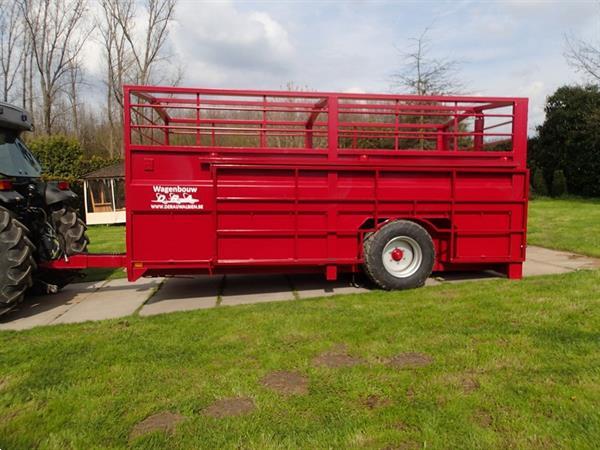 Grote foto dra ve 400 tot 650 cm agrarisch aanhangwagens