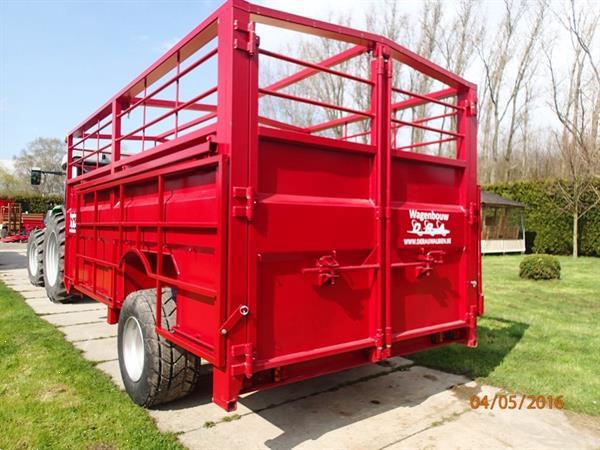 Grote foto dra ve 400 tot 650 cm agrarisch aanhangwagens