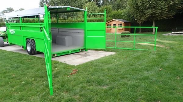 Grote foto dra lengte 420 520 620 700 750 800 en 850 cm agrarisch aanhangwagens