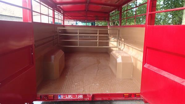 Grote foto dra lengte 420 520 620 700 750 800 en 850 cm agrarisch aanhangwagens