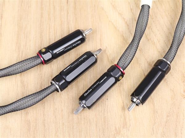 Grote foto absolue creations ul tim highend audio interconnects rca 1 3 metre audio tv en foto onderdelen en accessoires