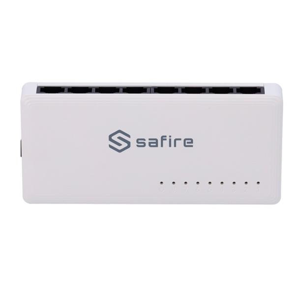 Grote foto safire netwerk switch unmanaged 8 poorten tot 1000mbps sw08 g computers en software netwerkkaarten routers en switches