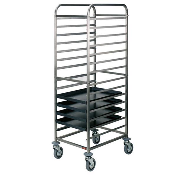 Grote foto silowagen r.v.s. schalen 14x 600x400 mm 85 mm diamond epz 14 diversen overige diversen