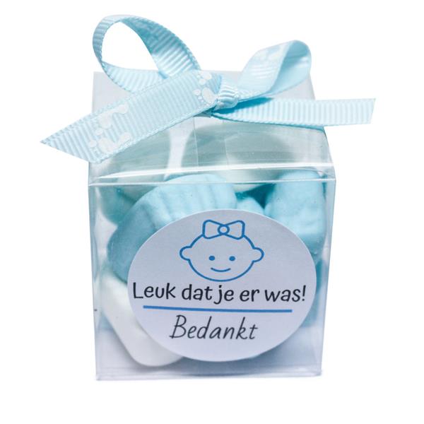 Grote foto geboortesnoep geboortebedankjes diversen levensmiddelen