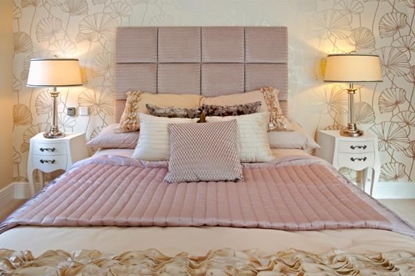 Grote foto hoofdbord model velvet huis en inrichting bedden