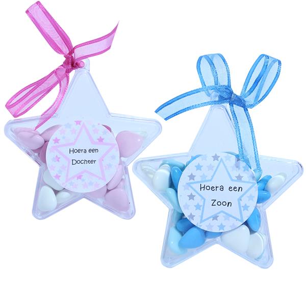 Grote foto ster een leuk babyshower bedankje kinderen en baby babyshower