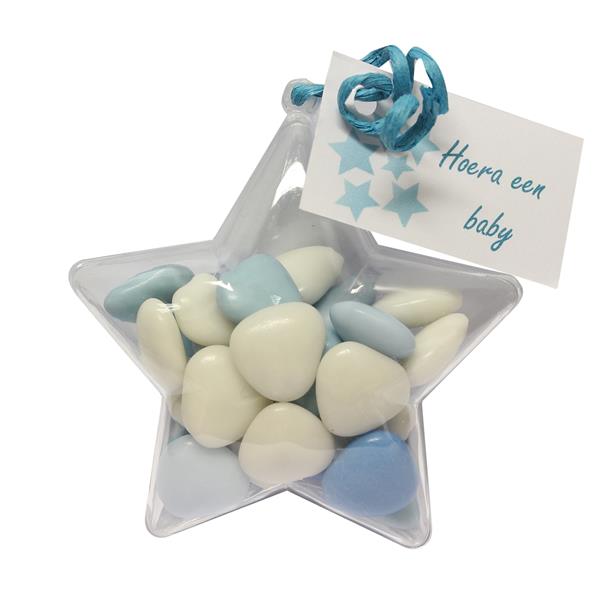 Grote foto ster een leuk babyshower bedankje kinderen en baby babyshower