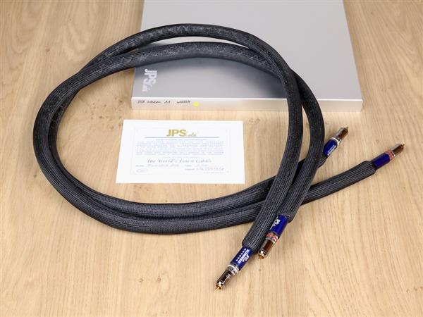 Grote foto jps labs aluminata highend audio interconnects rca 1 5 metre new audio tv en foto onderdelen en accessoires