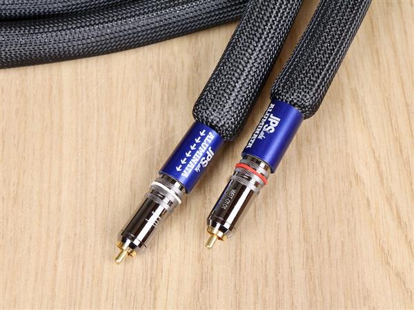 Grote foto jps labs aluminata highend audio interconnects rca 1 5 metre new audio tv en foto onderdelen en accessoires