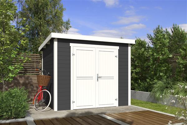 Grote foto tuinhuis blokhut mila 250x200x211 cm tuin en terras tuinhuisjes en blokhutten