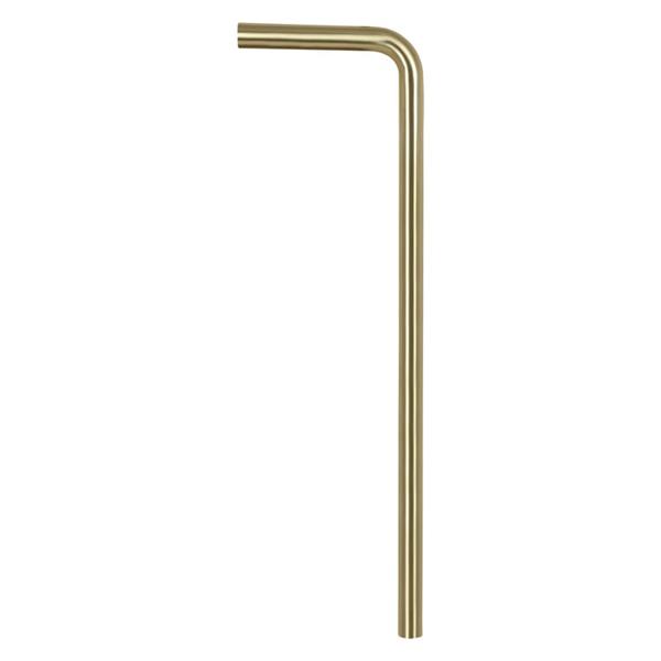 Grote foto vloerbuis diameter 32 mm 75 x 22 cm mat goud huis en inrichting complete badkamers