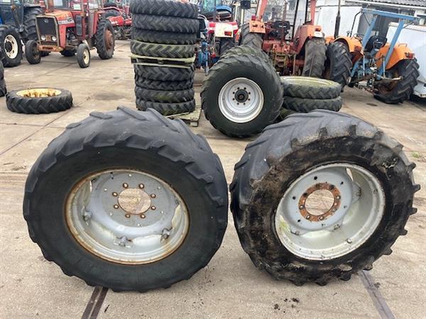Grote foto trekkerband met velg set 480 65 r28 x m100 nr.7 agrarisch tuinbouw