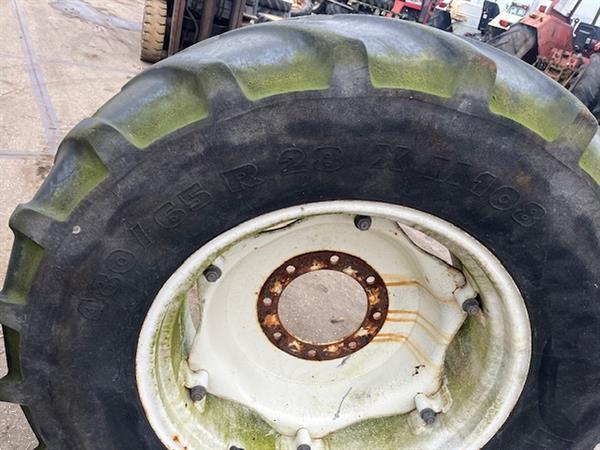 Grote foto trekkerband met velg set 480 65 r28 nr.10 agrarisch wielen