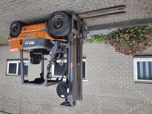 Grote foto 2010 ep cpcd35 diesel heftruck triplo 3 5 ton isuzu agrarisch heftrucks
