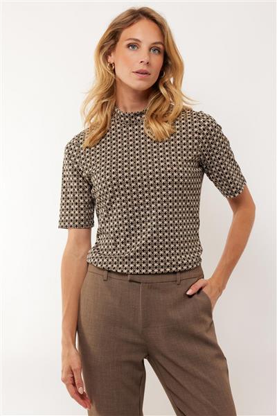 Grote foto eef top black sahara kleding dames overige kledingstukken