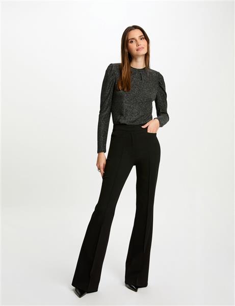 Grote foto top met lange mouwen 242 taylor zilver kleding dames overige kledingstukken