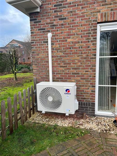 Grote foto split airco wandmodel en vloermodel huis en inrichting airco
